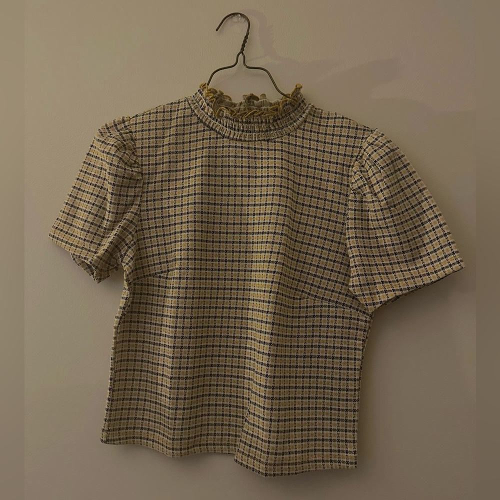 forever 21 cropped knit top